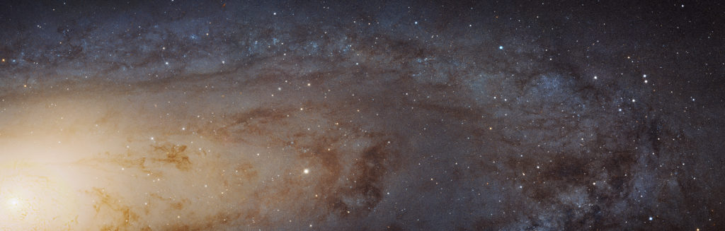 Hubble Image Mosaic of Andromeda