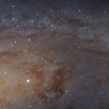 Hubble Image Mosaic of Andromeda